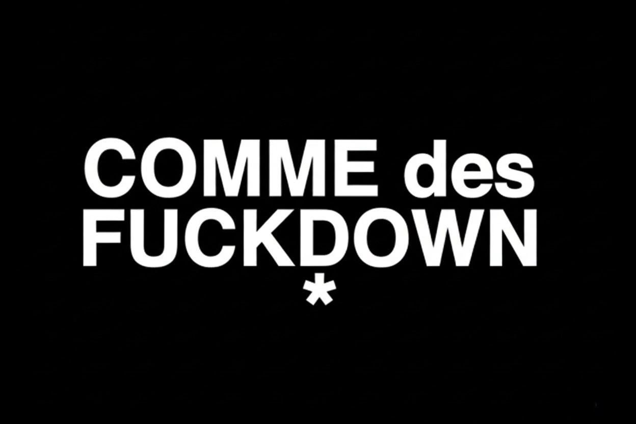 Comme des Fuckdown — streetwear s ironičnim stavom